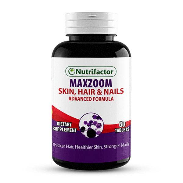 Nutrifactor Maxzoom Skin, Hair & Nails, 60 Ct in Pakistan - Buy Vitamins