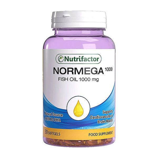 Nutrifactor Normega Fish Oil 1000mg, 30 Ct in Pakistan - Buy Vitamins