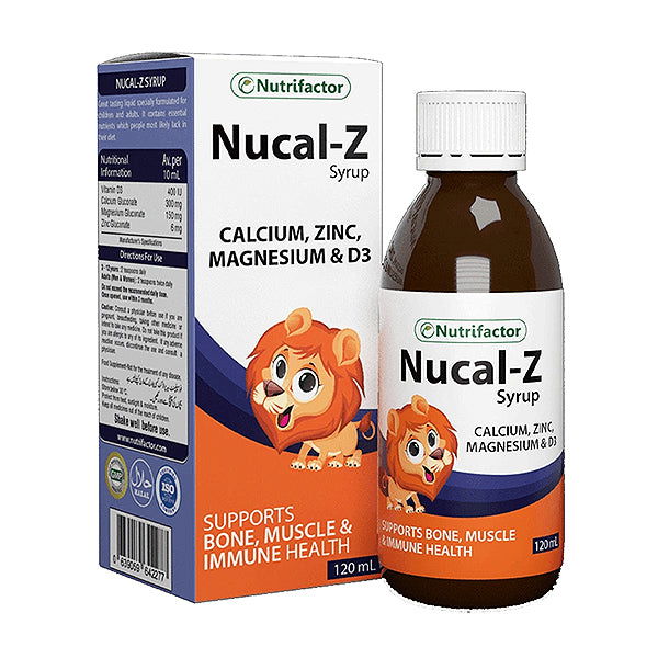 Nutrifactor Nucal Z Syrup, 120ml - Buy Vitamins