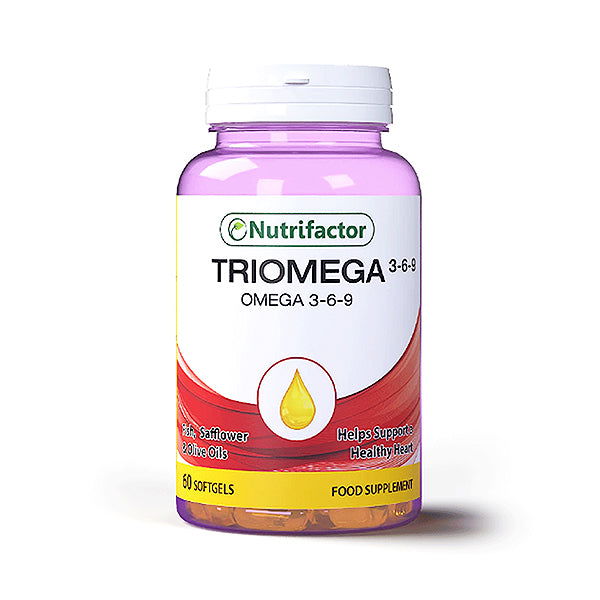 Nutrifactor Triomega 3-6-9, 60 Ct - Buy Vitamins