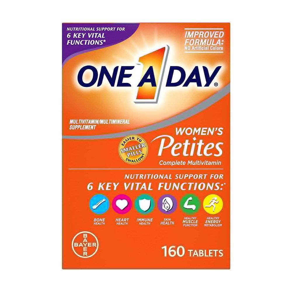 One A Day Women’s Petities Complete Multivitamin 160 CT in Pakistan - Buy Vitamins