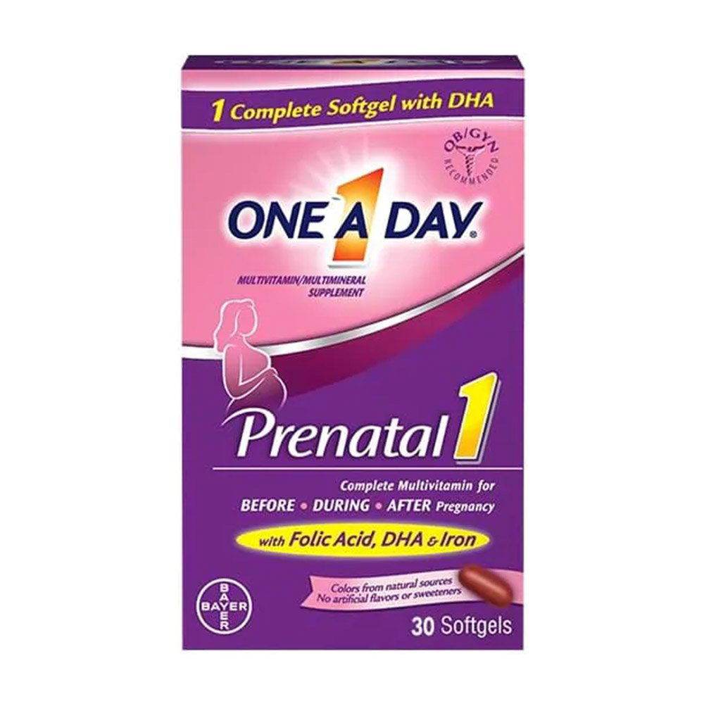 One A Day Women’s Prenatal 1 Complete Multivitamin 30 CT in Pakistan - Buy Vitamins