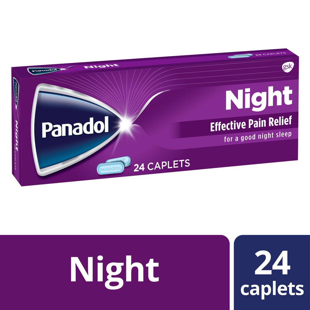 Panadol Night Tablet 24CT - Buy Vitamins