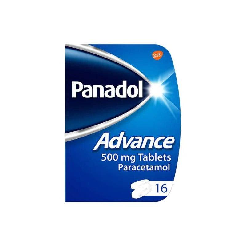 Panadol Paracetamol Tablets Pain Relief 500mg Advance 16s in Pakistan - Buy Vitamins