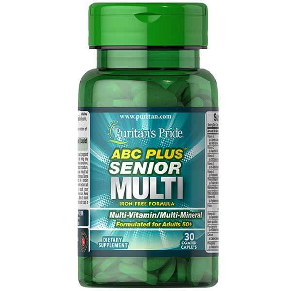 Puritans Pride ABC Plus Senior Multi 50+ 30Ct in Pakistan - Buy Vitamins