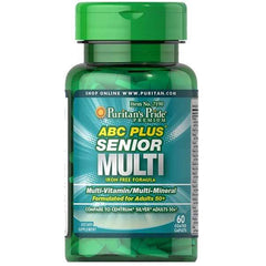 Puritans Pride ABC Plus Senior Multi 50+, 60Ct in Pakistan - Buy Vitamins