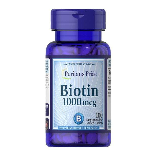 Puritans Pride Biotin 1000mcg 100Ct in Pakistan - Buy Vitamins
