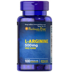 Puritans Pride L-Arginine 500mg, 100 Ct in Pakistan - Buy Vitamins
