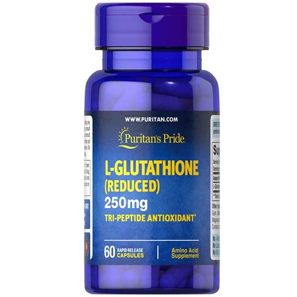 Puritans Pride L-Glutathione (Reduced) 250mg, 60Ct in Pakistan - Buy Vitamins