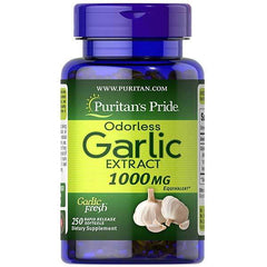 Puritans Pride Odorless Garlic Extract 1000mg, 250Ct in Pakistan - Buy Vitamins