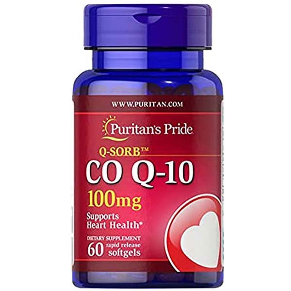 Puritans Pride Q-SORB CoQ-10 100mg, 60Ct - Buy Vitamins