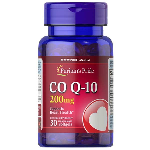 Puritans Pride Q-SORB CoQ-10 200mg 30Ct - Buy Vitamins