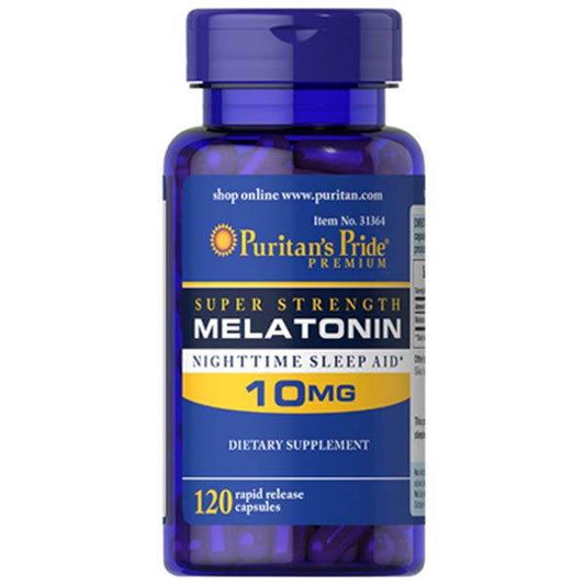 Puritans Pride Super Strength Melatonin 10mg, 120Ct in Pakistan - Buy Vitamins