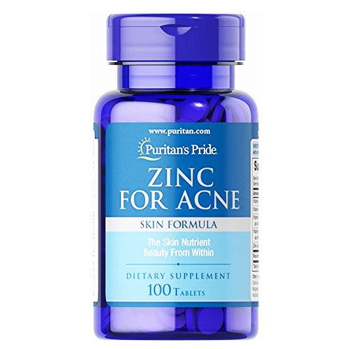 Puritans Pride Zinc for Acne - Buy Vitamins