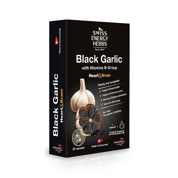 Swiss Energy Black Garlic, 20 Ct - Buy Vitamins