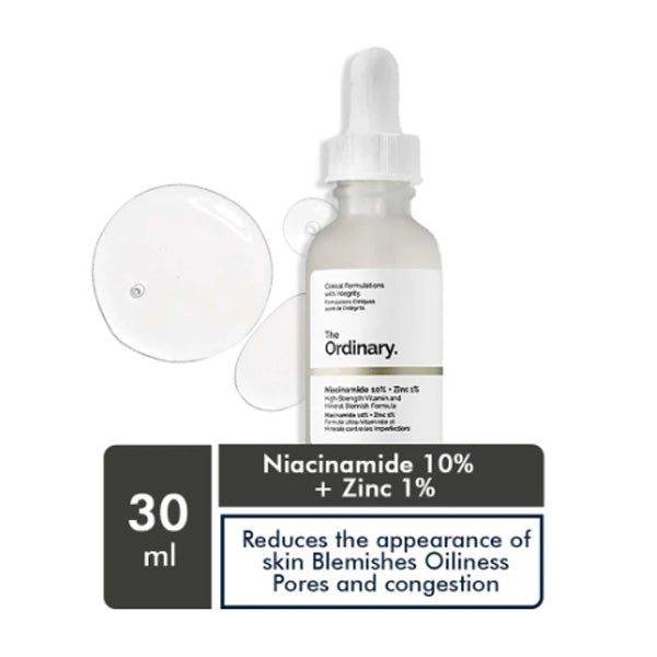 The Ordinary Niacinamide 10% + Zinc 1% 30ml in Pakistan - Buy Vitamins