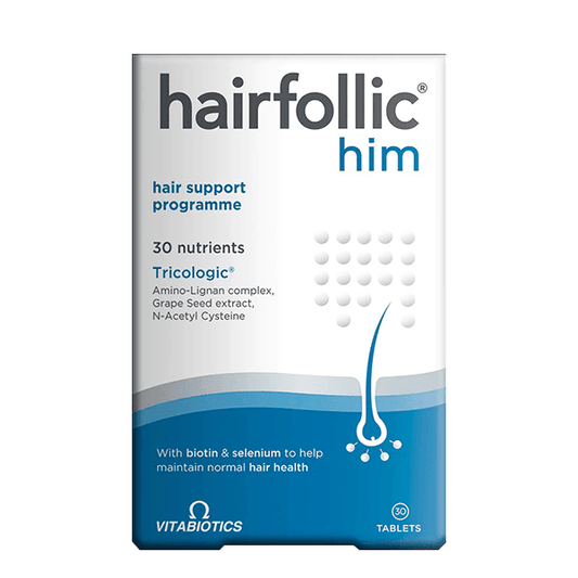 Vitabiotics Hairfollic Him 30 Tablets in Pakistan - Buy Vitamins