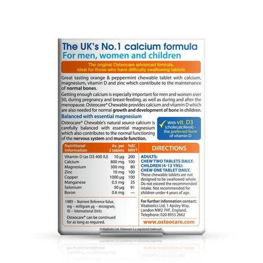 Vitabiotics Osteocare Chewable 30ct in Pakistan - Buy Vitamins