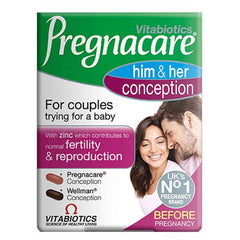 Vitabiotics Pregnacare Him & Her Conception - Buy Vitamins