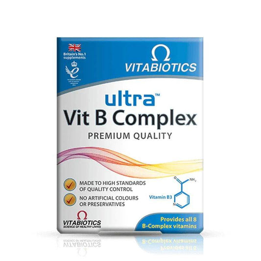 Vitabiotics Ultra Vitamin B Complex 60ct in Pakistan - Buy Vitamins