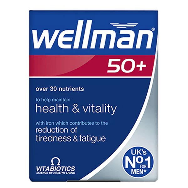 Vitabiotics Wellman 50+ 30CT - Buy Vitamins