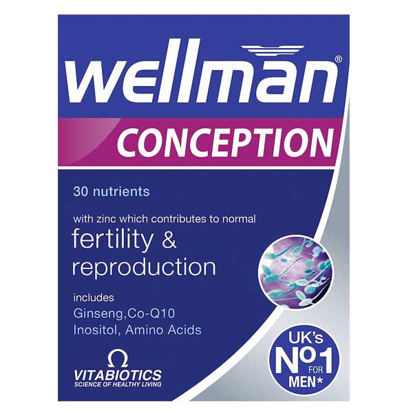 Vitabiotics Wellman Conception 30CT - Buy Vitamins