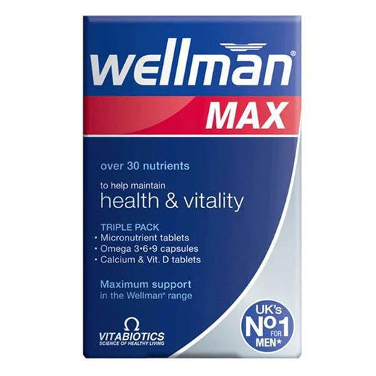 Vitabiotics Wellman Max - 84 CT in Pakistan - Buy Vitamins