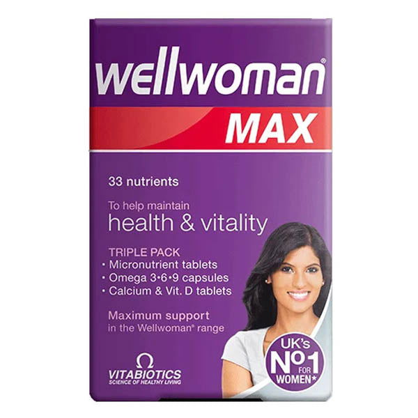 Vitabiotics Wellwoman Max 33ct - Buy Vitamins