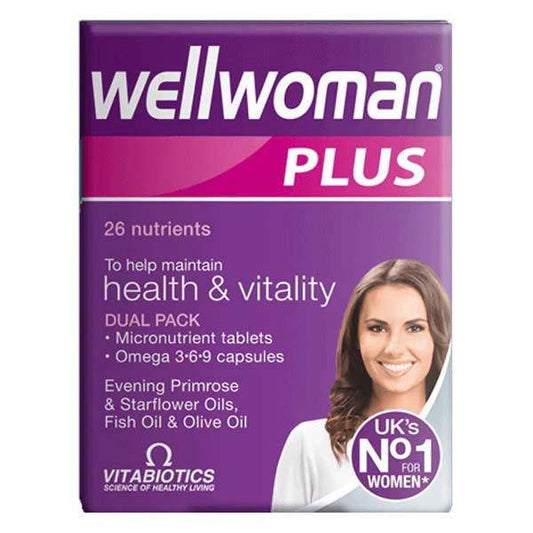 Vitabiotics Wellwoman Plus Omega 3-6-9 in Pakistan - Buy Vitamins
