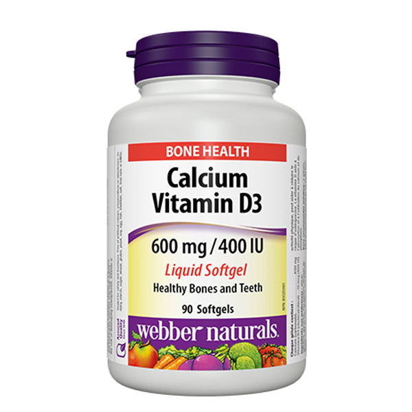 Webber Naturals Calcium with Vitamin D3 - Buy Vitamins