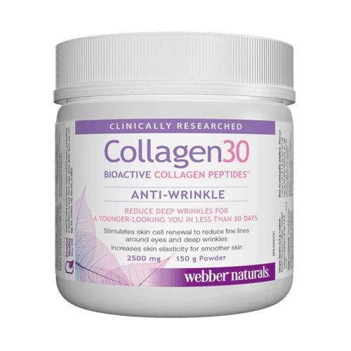 Webber Naturals Collagen30 Bioactive Collagen Peptides Anti-Wrinkle, 150g in Pakistan - Buy Vitamins
