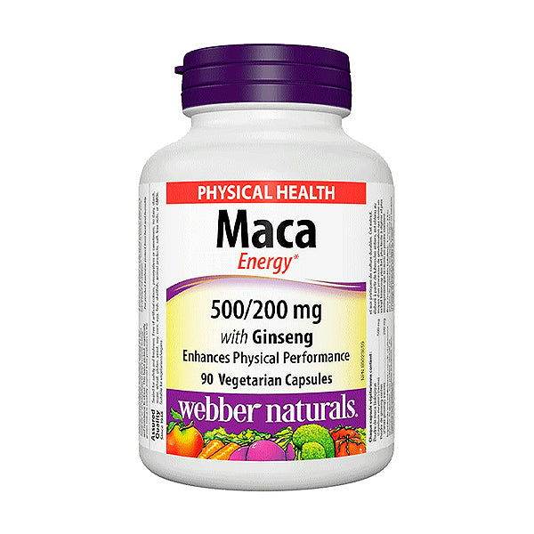Webber Naturals Maca with Ginseng for Men Vitality in Pakistan - Buy Vitamins