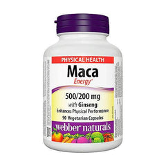 Webber Naturals Maca with Ginseng for Men Vitality in Pakistan - Buy Vitamins