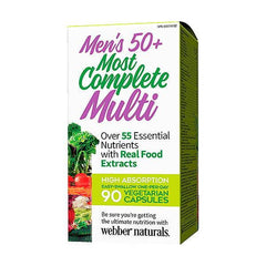 Webber Naturals Men's 50+ Most Complete Multi in Pakistan - Buy Vitamins
