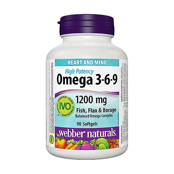 Webber Naturals Omega 3-6-9 - Buy Vitamins